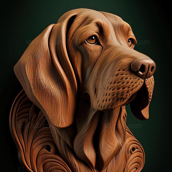 st Bavarian Mountain Hound dog